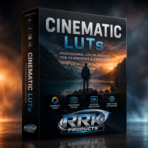 RRK Cinematic Color Grading LUTs for Filmmakers