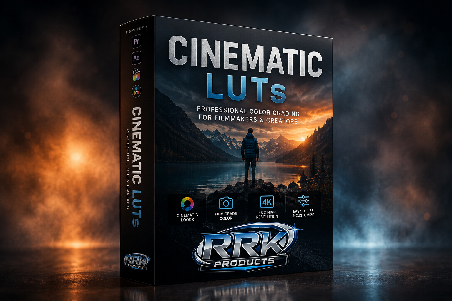 RRK Cinematic Color Grading LUTs for Filmmakers