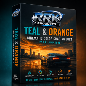 RRK Teal & Orange Cinematic Color Grading LUTs